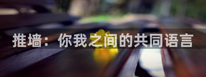 雨燕 体育：推墙：你我之间的共同语言